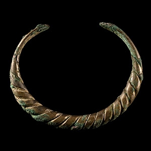Viking Age Twisted Bronze Bracelet