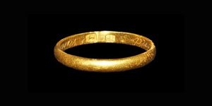 Gold Variety is the Beauty of ye World Posy Ring