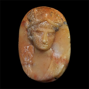 Roman Style Cameo of Mercury