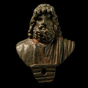 Roman Asclepius Bust Mount
