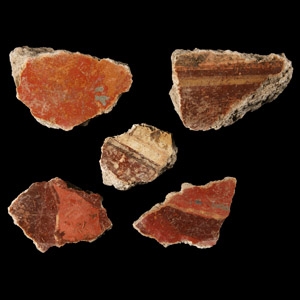 Roman Fresco Painted Wall Plaster Collection