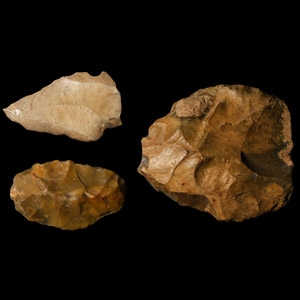Stone Age Arrowhead and Tool Collection