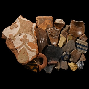 Medieval and Later Ceramic Fragment Collection