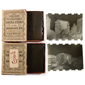 Historic Collection of Thirty-Six Original Slide Images of Egypt Including Archaeological Sites