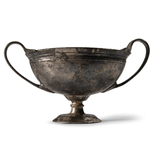 Roman Silver Kantharos Wine Cup
