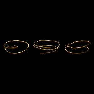 Gold Snake Bracelet Group