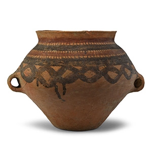 Chinese Neolithic Painted Pottery Jar