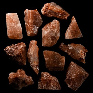 Natural History - Large Brown Calcite Mineral Specimens [12]