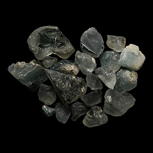 Natural History - Aquamarine Topaz Mineral Specimen Group [20]