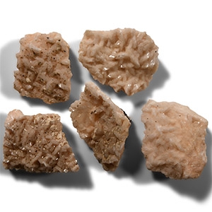 Natural History - Large Pink Dolomite Crystal Display Section Group [5]