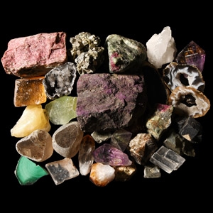 Natural History - Mixed Mineral Specimen Collection [30]