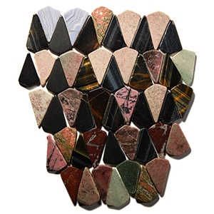 Natural History - Mixed Cut and Polished Mineral Gaming Token Group [50]