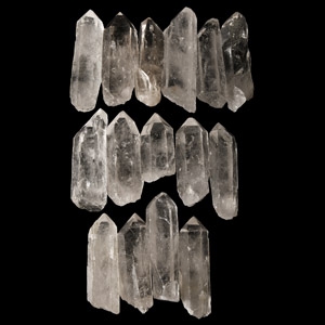 Natural History - Quartz Rock Crystal Point Group [15]