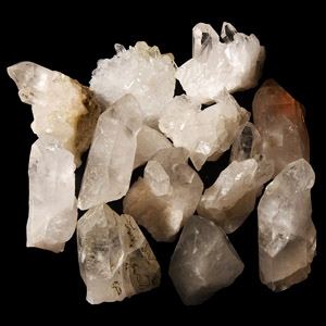 Natural History - Medium Quartz Rock Crystal Specimen Group [12]