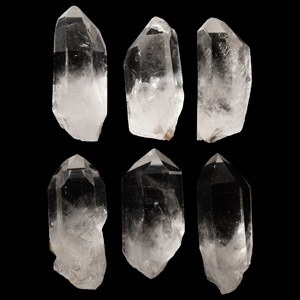 Natural History - Large Quartz Rock Crystal Point Group [6]