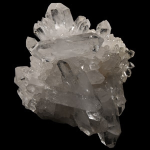 Natural History - Quartz Rock Crystal Display Specimen