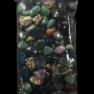 Natural History - Mixed Polished Mineral Specimen Pebble Group [100]