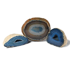 Natural History - Agate Crystal Geode Cut Section Collection [3]