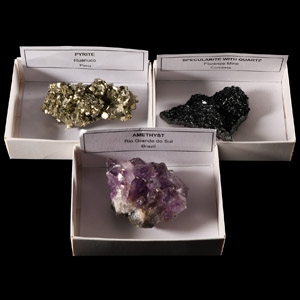 Natural History - Boxed Mixed Crystal Display Specimen Group [3]