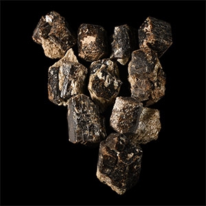 Natural History - Large Dravite Tourmaline Crystal Specimen Group [10]