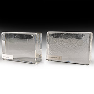 Natural History - Two Glass Display Bases