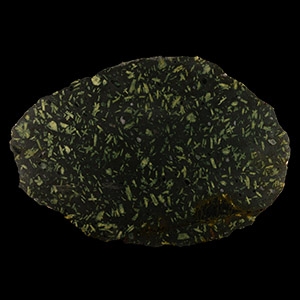 Natural History - Large Historic Roman Spartan Basalt Cut & Polished Green Porphyry Sheet