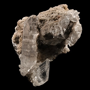 Natural History - Quartz Crystal on Matrix Display Specimen