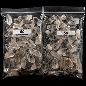 Natural History - Quartz Crystal Point Group [100]