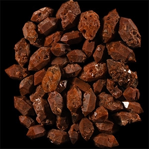 Natural History - Hematoid Quartz Crystal Specimen Group [50]