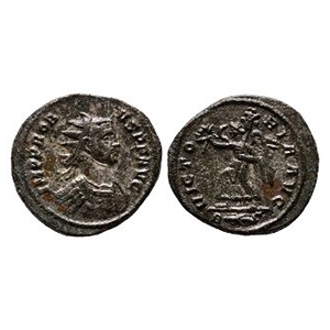 Ancient Roman Imperial Coins - Probus - Victory Billon AR Antoninianus