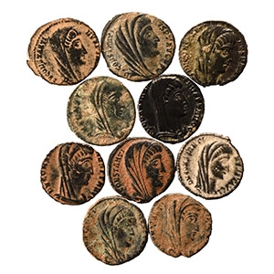 Ancient Roman Imperial Coins - Mixed Constantine AE Group [10]