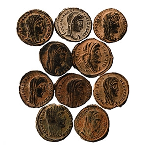 Ancient Roman Imperial Coins - Mixed Constantine AE Group [10]