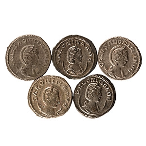 Ancient Roman Imperial Coins - Salonina - Billon AR Antoninianus Group [5]
