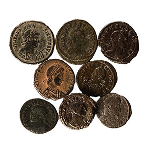 Ancient Roman Imperial Coins - Mixed Constantinian AE Group [10]