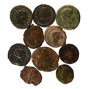 Ancient Roman Imperial Coins - Mixed AE Group [10]