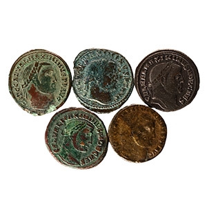 Ancient Roman Imperial Coins - Maximinus II - AE Follis Group [5]