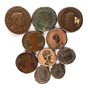 Ancient Roman Imperial Coins - Mixed AE Group [10]