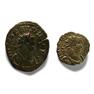 Ancient Roman Imperial Coins - Carausius - AE Antoninianus Group [2]