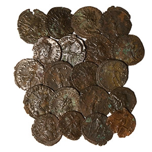 Ancient Roman Imperial Coins - Mixed Gallic Empire AE Antoninianii [20]