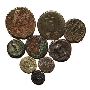 Ancient Roman Imperial Coins - Mixed Roman, Greek and Byzantine AE Issues [9]