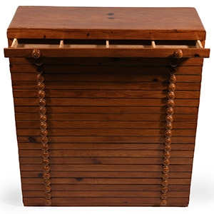 Pine Collectors Cabinet