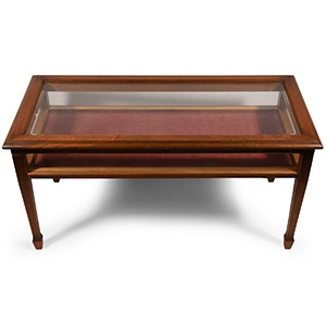 Mahogany Display Cabinet