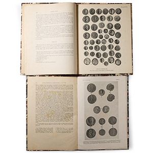 Numismatic Books - Various - Foundation of Constantinople and Asses of Orichalcum - 2 Volumes