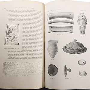 Archaeological Books - Mortimer - Forty Years Researches in British and Saxon Burial Mounds of East Yorkshire