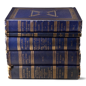 Archaeological Books - Pitt-Rivers - Excavations in Cranborne Chase, Vols 1-5