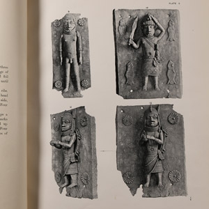 Archaeological Books - Pitt-Rivers - Antique Works of Art from Benin