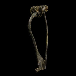 Romano-Celtic Bronze Bow Brooch