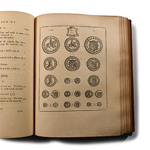 Numismatic Books - Folkes - Tables of English Silver and Gold Coins