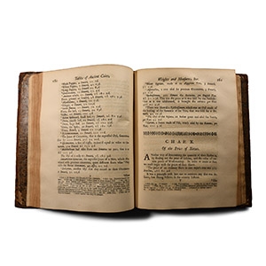 Numismatic Books - Arbuthnott - Tables of Antient Coins, Weights, and Measurements