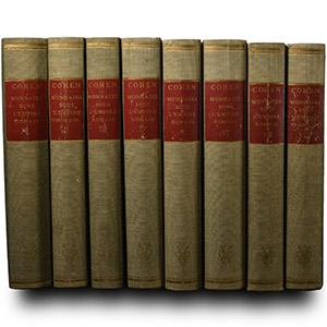 Numismatic Books - Cohen - Description Historique des Monnaies Frappées Sous LEmpire Romain, Volume I-VIII